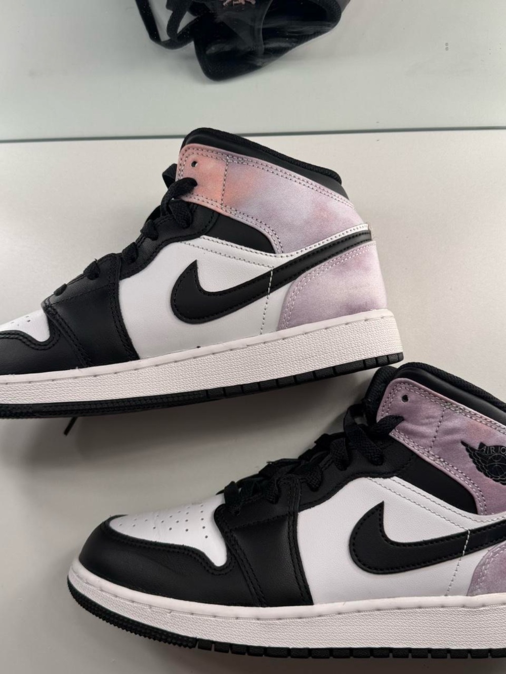 Nike Women's High-Top Sneakers in Black, White & Lilac
